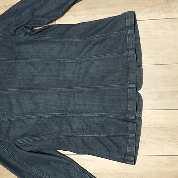 Additions By Chico's Size 1 (8-10) Denim Jacket - Picture 7 of 12